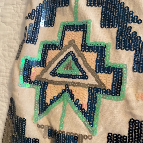 XS metallic sequin mini skirt - Picture 2 of 3